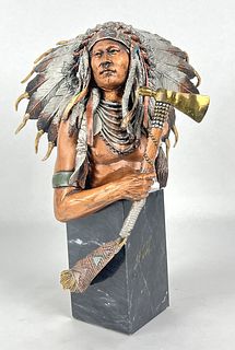 C.A. Pardell "Eminent Crow" Bronze Statue