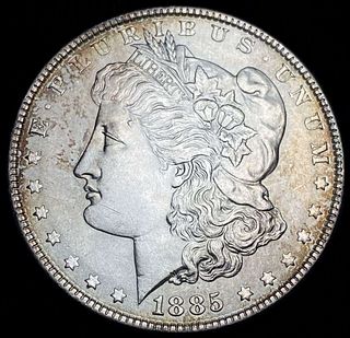 1885 Morgan Silver Dollar MS62