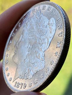 1879-S Morgan Silver Dollar MS63 PL