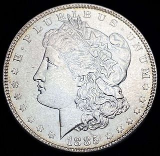1885 Morgan Silver Dollar MS61