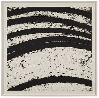 Richard Serra (b. 1938), ''Between the Torus and the Sphere I,'' 2006, Etching on white wove paper, Image/Sheet: 39.5" H x 39.5" W
