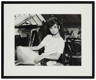 20th Century American School, Audrey Hepburn in "How to Steal a Million," Photograph on paper, Sight: 15.75" H x 19.75" W