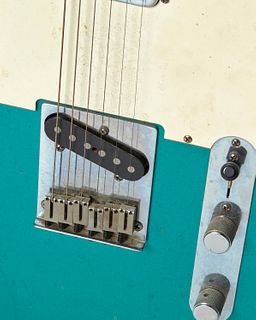 A Fender Telecaster electric guitar