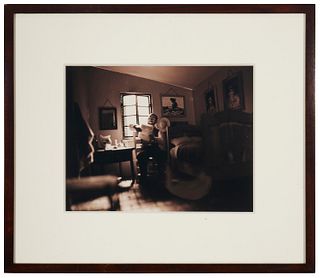Joe Fig (b. 1968), "Dear Vincent," from "Inside the Artist's Studio," 2001, Photographer on paper, Sight: 7.5" H x 9.5" W