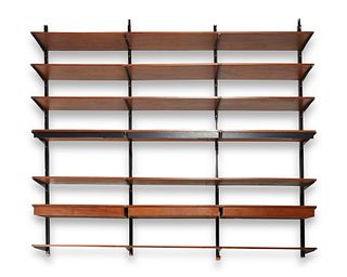 George Nelson, (1908-1986), "OMNI" Shelving Unit, mid/late 20th century