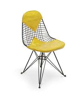 Ray And Charles Eames, (1912-1988 And 1907-1978), Wire Chair for Herman Miller, mid-20th century
