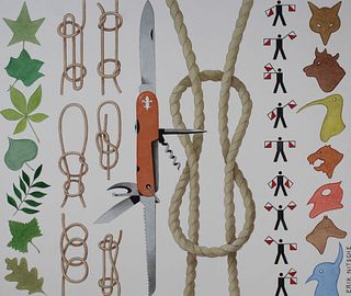 Erik Nitsche (1908 - 1998) "Boy Scout Symbols"