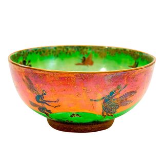 Wedgwood Flame Fairyland Lustre Imperial Bowl