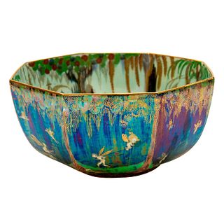 Wedgwood Fairyland Lustre Porcelain Octagonal Bowl