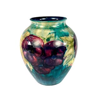 Moorcroft Pottery Vase, Pansy