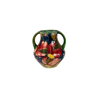 Moorcroft Pottery Small Vase, Pomegranate