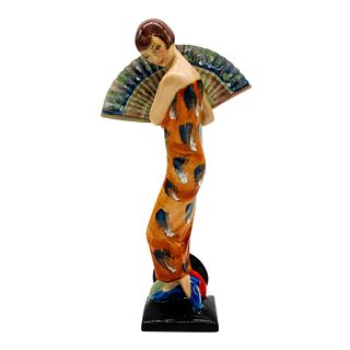 Kevin Francis Artist Original Proof Figurine, Lady with Fan