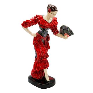 Peggy Davies Artist Original Proof Figurine, Flamenco Dancer
