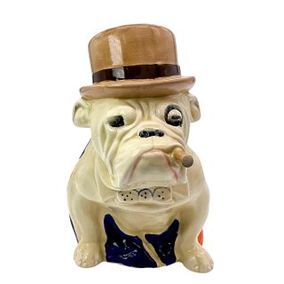Royal Doulton Figure, Large Union Jack Bulldog D6178