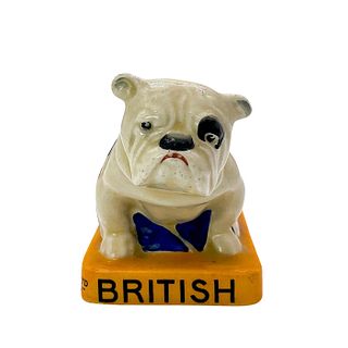 Royal Doulton Advertising Figure, Union Jack Bulldog