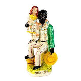 Staffordshire Figurine, Uncle Tom and Eva