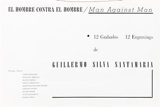 Guillermo Silva, (Colombian, 1921-2007), El Hombre Contra El Hombre (a portfolio of twelve works)