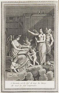 Bellaud, MEssai sur la langue arménienne. Paris, L'imprimerie impériale, 1812. 8. viii, 96 S. Brauner marmorierter Kalbsle