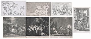 (7) Assorted Etchings and Engravings