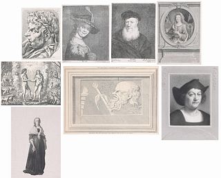 (8) Assorted 18th/19th C. Etchings and Engravings