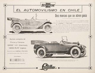 Juvenal Valenzuela OAlbum de la Zona Austral de Chile 1920. Agricultura ( Fundos y sus productos ) - Industrias - Comercio.