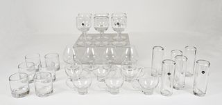 Rosenthal Studio-Line Glassware, 28 Pieces.
