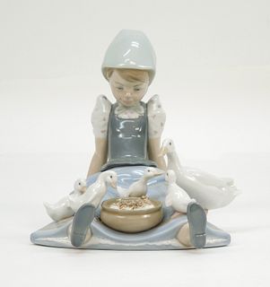 Lladro Porcelain Figural Group, #5074.