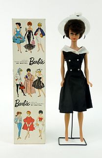 1962 Barbie Brunette Bubble Cut in Original Box.