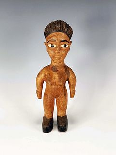 CARVED AFRICAN FERTILITY FIGURE