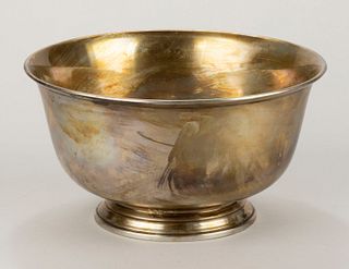 CRICHTON & CO. REVERE-STYLE STERLING SILVER BOWL