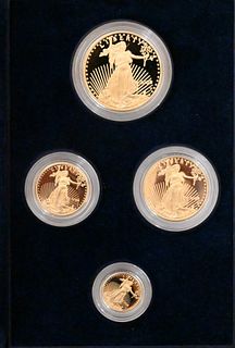 2008 American Eagle Gold Proof Four Coin Set