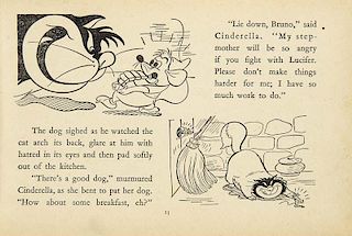 The Cinderella Magic Wand Book. London Dean & Son  1950. 60 S., 1 Bll. Illustr. Hlwd. (etwas berieben).