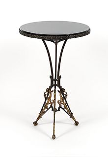 Granite Cast Iron Table in the Manner of Oscar Bach