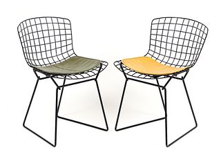 Pair of Harry Bertoia for Knoll Childrens Chairs 