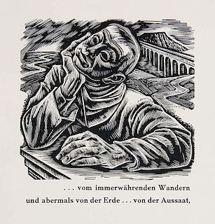 Wolfe, ThomasVon Zeit und Strom. Eine Legende vom Hunger des Menschen in der Jugend. Mit 8 OHolzschnitten von Hans Orlowski.