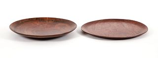 Pair of Bob Stocksdale Turned Wood Bowls 1981/87