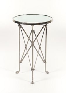 Directoire style Occasional Table with Mirrored Top