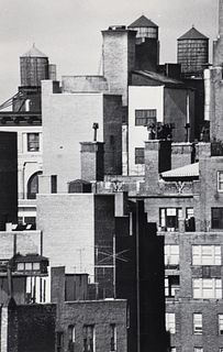 Andre Kertesz New York Skyline Vintage Photograph