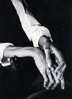 Minor White Hands 1949 Vintage Photograph
