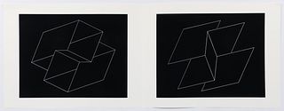 Josef Albers Formulation Articulation Folder 10 Screenprints