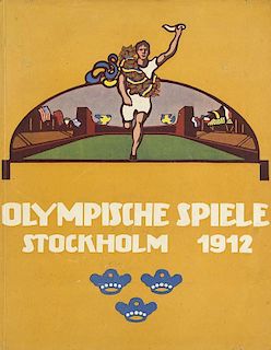 Wagner, Julius u. A. EichenbergerOlympische Spiele Stockholm 1912. 29. Juni bis 22. Juli veranstaltet vom schwedischen olymp