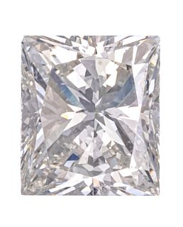 3.49ct. Rectangular Brilliant Cut Diamond (J Color, VS2 Clarity) With G.I.A. Report