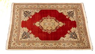 Persian Tabriz Handwoven Wool Rug, W 7' 1'' L 10' 2''