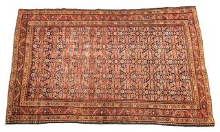 Persian Malayer Handwoven Wool Rug, W 4' 1'' L 6' 4''