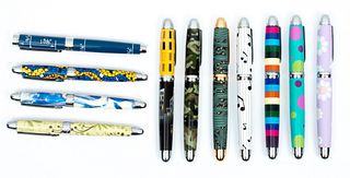 Sherpa Pen Covers And Acme Pens, 11 pcs