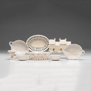 Creamware Cottage and Tablewares
