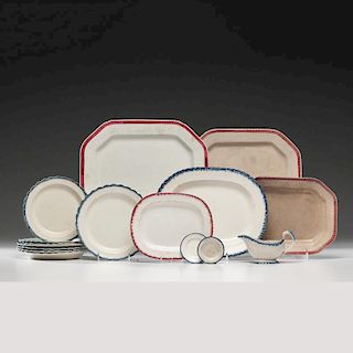 Pearlware Platters and Plates