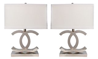 Chanel Style Fashion Design Modern Table Lamps, Pr