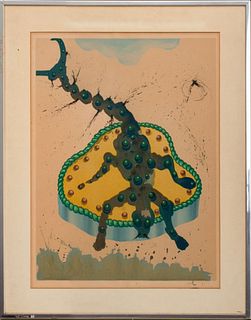 Salvador Dali "Scorpio" Lithograph in Colors
