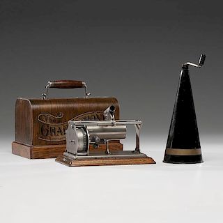 Columbia Graphophone Cylinder Phonograph